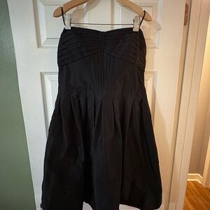 White House Black Market Strapless A-Line Cocktail Dress